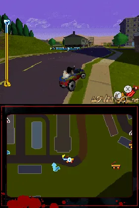 Jackass - The Game DS (Europe) (En,Fr,De,Es,It) screen shot game playing